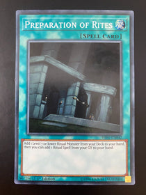 Yugioh Preparation of Rites HISU-EN042 1st Edition NM