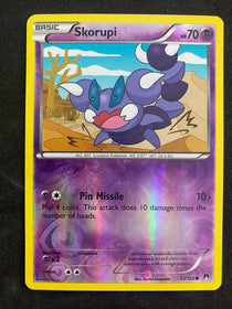 Pokemon Skorupi 53/122 BREAKpoint Reverse Holo LP