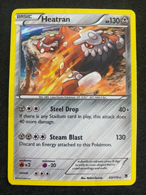 Pokemon Heatran 63/119 Phantom Forces Holo HP