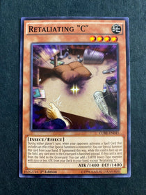 Yugioh Retaliating "C" CORE-EN045 Common 1st Edition NM