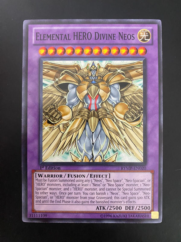 Yugioh Elemental Hero Divine Neos RYMP-EN020 Common 1st Edition NM/MINT