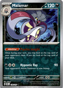 Pokemon Malamar 138/197 Obsidian Flames Reverse Holo NM