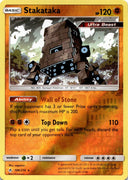 Pokemon Stakataka 106/214 Unbroken Bonds Reverse Holo NM