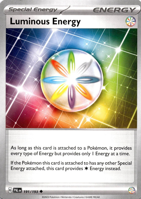 Pokemon Luminous Energy 191/193 Paldea Evolved Non Holo VLP/NM