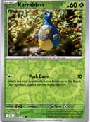 Pokemon Karrablast 009/159 Journey Together Reverse Holo NM