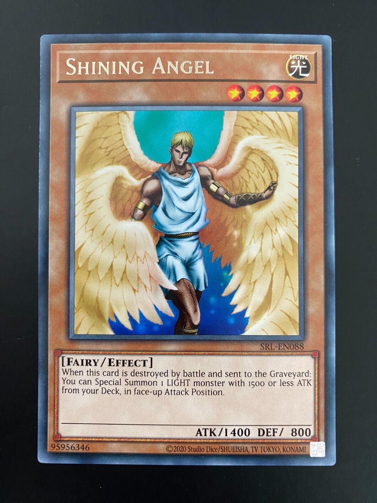 Yugioh Shining Angel SRL-EN088 Rare Unlimited Edition NM/MINT