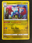 Pokemon Salamence 109/203 Evolving Skies Holo NM