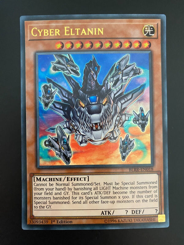 Yugioh Cyber Eltanin BLRR-EN018 Ultra Rare 1st Edition VLP/NM