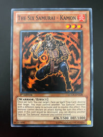 Yugioh The Six Samurai - Kamon LCGX-EN228 Common 1st Edition NM/MINT