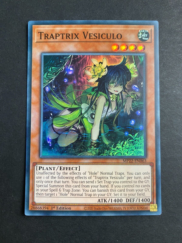 Yugioh Traptrix Vesiculo MP22-EN063 Super Rare 1st Edition NM