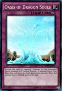 Yugioh Oasis of Dragon Souls OP03-EN013 Super Rare Unlimted Ed DAMAGED (CREASES)