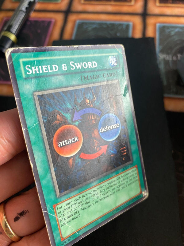 Yugioh Shield & Sword MRD-131 Rare Unlimited Edition DMG