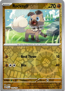 Pokemon Rockruff 116/193 Paldea Evolved Reverse Holo NM
