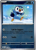 Pokemon Piplup 027/094 Phantasmal Flames Reverse Holo NM