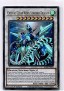 Yugioh Crystal Clear Wing Synchro Dragon RA04-EN059 Ultra Rare 1st Edition NM