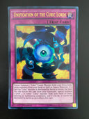 Yugioh Unification of the Cubic Lords MVP1-EN045 Ultra Rare 1st Edition MP