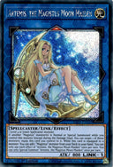 Yugioh Artemis, the Magistus Moon Maiden RA01-EN049 Platinum Secret Rare NM