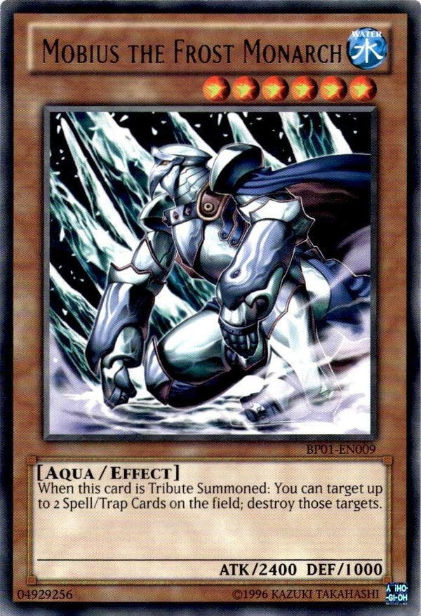 Yugioh Mobius the Frost Monarch BP01-EN009 Rare Unlimited Edition NM
