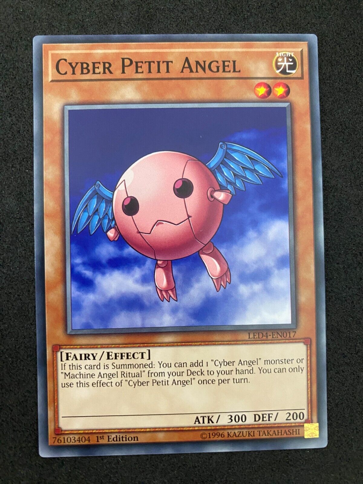 Yugioh Cyber Petit Angel LED4-EN017 1st Edition MINT