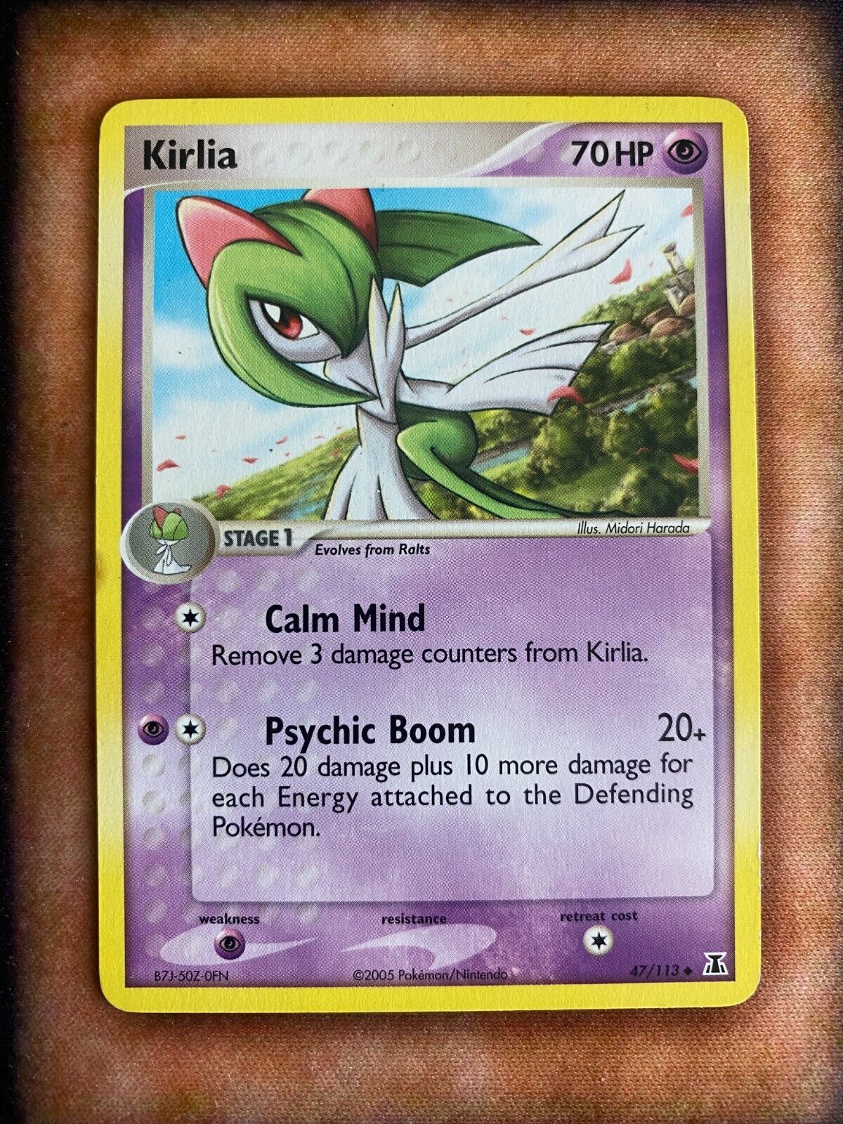 Pokemon Kirlia 47/113 EX Delta Species Non Holo VLP