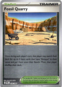 Pokemon Fossil Quarry 076/084 Pitch Black Reverse Holo NM