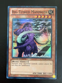 Yugioh Big-Tusked Mammoth WGRT-EN013 Super Rare Limited Edition VLP