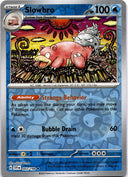 Pokemon Slowbro 043/198 Scarlet Violet Base Reverse Holo NM