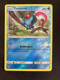 Pokemon Tentacool 40/214 Unbroken Bonds Reverse Holo NM