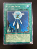 Yugioh Feather Shot DP1-EN017 Common Unlimited Edition LP