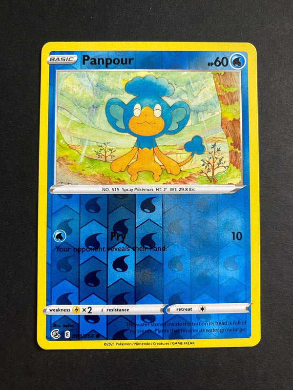 Pokemon Panpour 068/264 Fusion Strike Reverse Holo NM