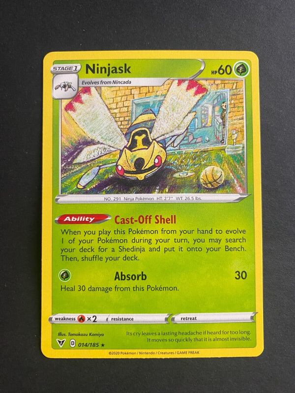 Pokemon Ninjask 014/185 Vivid Voltage Rare Non Holo NM