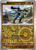 Pokemon Riolu 113/198 Scarlet Violet Base Reverse Holo NM