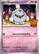 Pokemon Greavard 104/198 Trick or Trade 2023 Non Holo NM