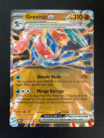 Pokemon Greninja ex 106/167 SV Twilight Masquerade Full Art Holo