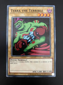 Yugioh Terra the Terrible LOB-EN080 Unlimited Edition Common NM/MINT