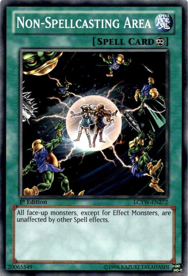 Yugioh Non-Spellcasting Area LCYW-EN272 Common 1st Edition NM