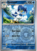 Pokemon Quaxwell 053/198 Scarlet Violet Base Reverse Holo VLP/NM