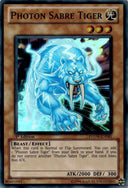 Yugioh Photon Sabre Tiger PHSW-EN081 Super Rare 1st Edition LP