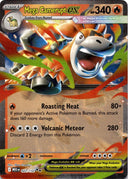 Pokemon Mega Camerupt Ex 022/132 Mega Evolution Full Art Holo NM