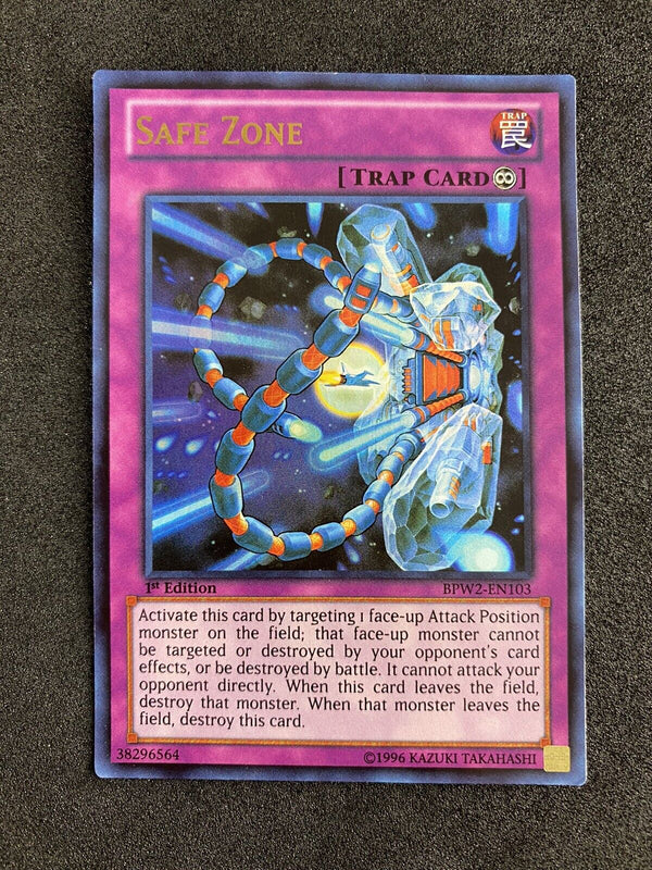 Yugioh Safe Zone BPW2-EN103 1st Edition Ultra Rare LP