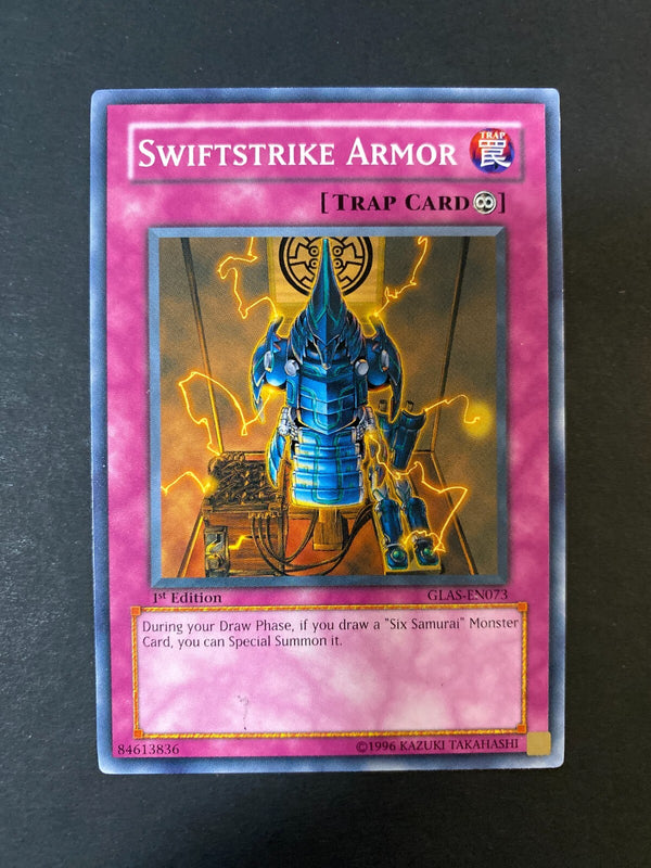 Yugioh Swiftstrike Armor GLAS-EN073 Common 1st Edition NM