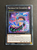 Yugioh Materiactor Gigaboros BLVO-EN084 Super Rare 1st Edition VLP/NM