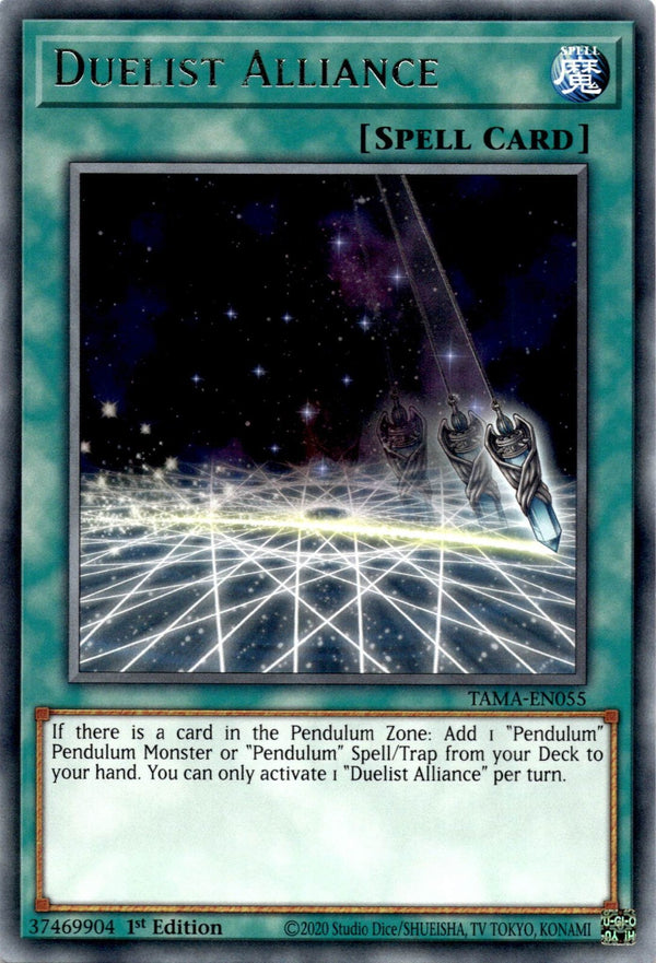 Yugioh Duelist Alliance TAMA-EN055 Rare 1st Edition NM