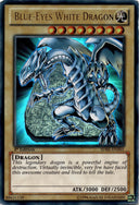 Yugioh Blue-Eyes White Dragon SDBE-EN001 Ultra Rare 1st Edition HP