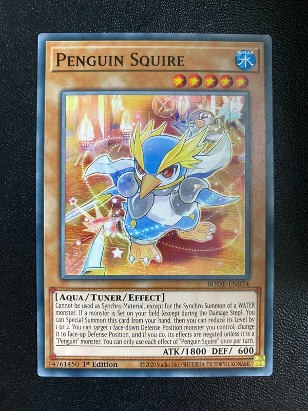 Yugioh Penguin Squire BODE-EN024 Common 1st Edition NM