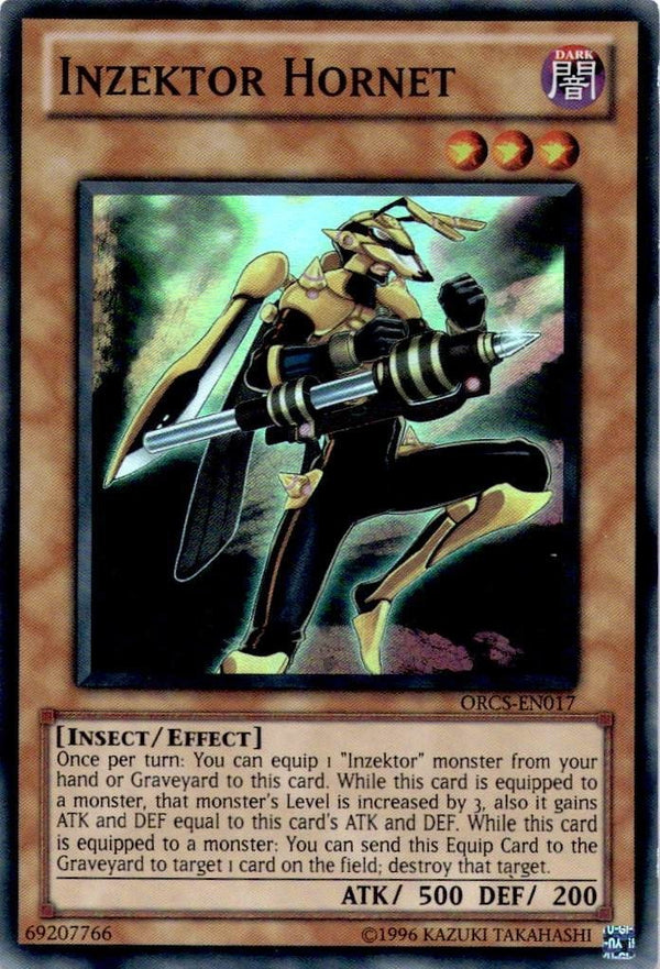 Yugioh Inzektor Hornet ORCS-EN017 Super Rare Unlimited Edition NM