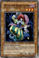 Yugioh Peten the Dark Clown EP1-EN005 Common Unlimited Edition DAMAGED