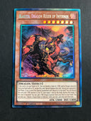 Yugioh Blaster, Dragon Ruler of Infernos RA03-EN010 Collector’s Rare 1st Ed NM