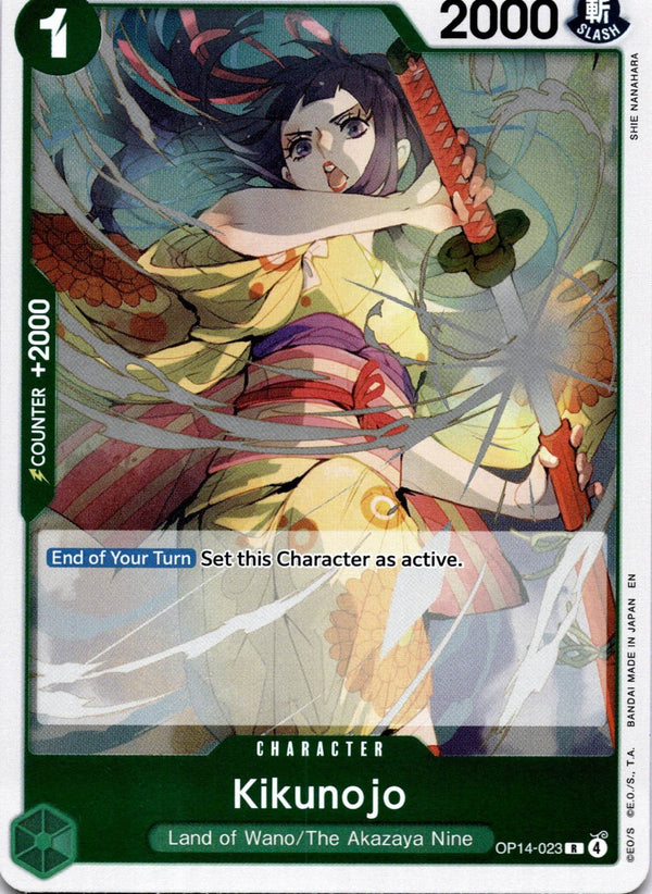 One Piece Kikunojo OP14-023 Rare 1st Edition NM