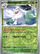 Pokemon Abomasnow 011/193 Paldea Evolved Reverse Holo NM